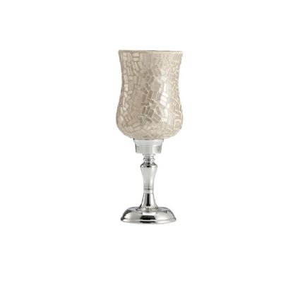 IL70237  Trina Mosaic Candle Holder Small